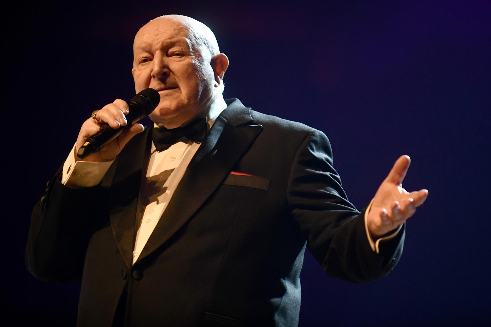 25.11.2024., Zagreb - Koncert Drage Diklica, "Jos samo veceras" u Koncertnoj dvorani Vatroslav Lisinski. Drago Diklic, pjevac. Photo: Josip Mikacic/PIXSELL
