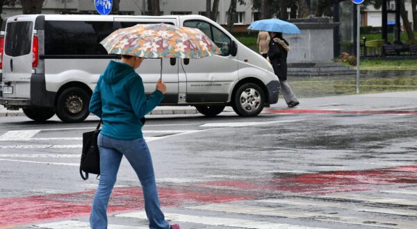 26.03.2025., Slavonski Brod: Nastavlja se razdoblje oblacnog, kisnog i promjenjivog vremena. Photo: Ivica Galovic/PIXSELL
