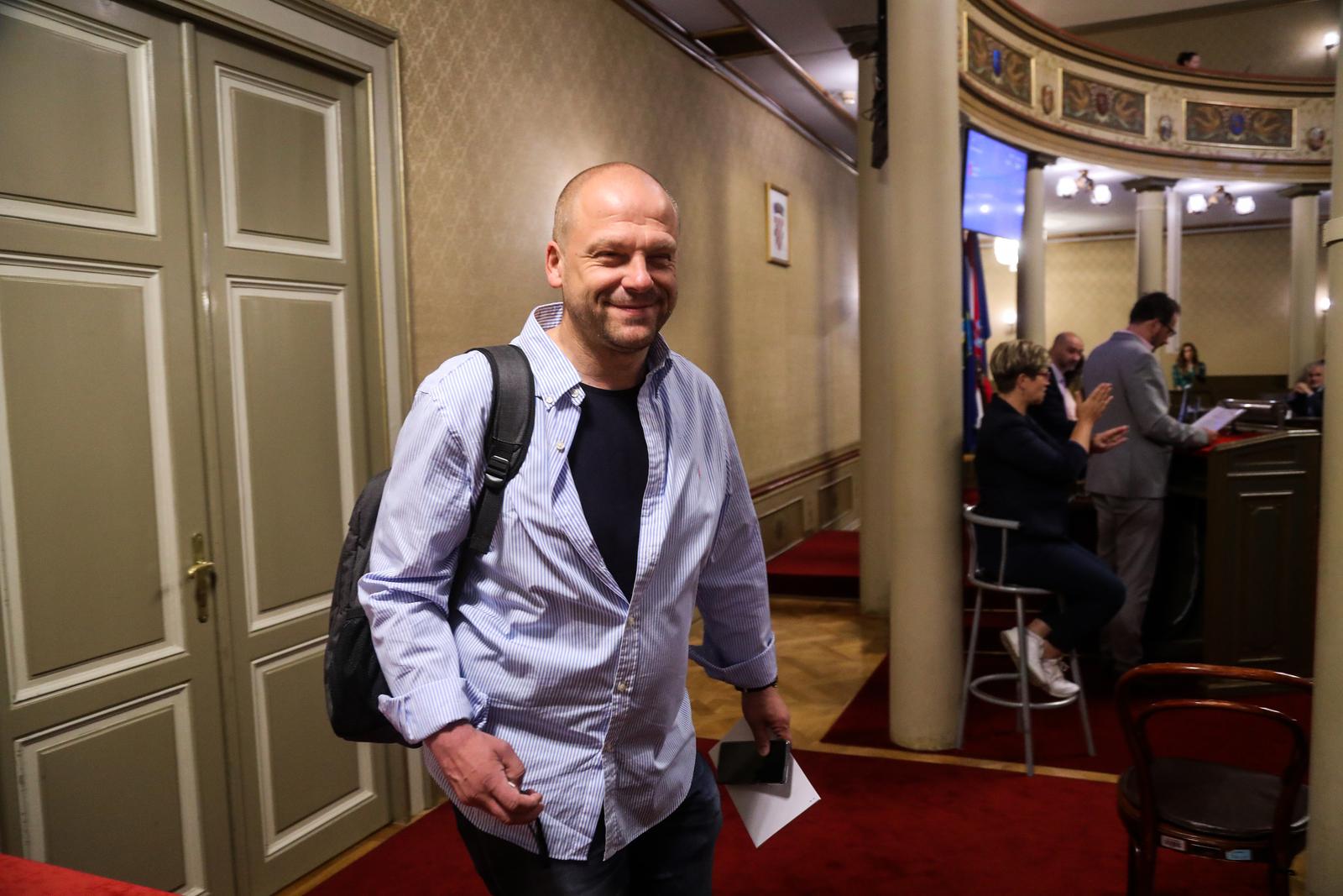 26.05.2022., Zagreb - 12. sjednica Gradske skupstine Grada Zagreba. Viktor Gotovac Photo: Zeljko Hladika/PIXSELL