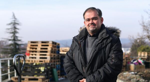 27.01.2022., Zagreb - Fra Franjo Vidovic, voditelj pucke kuhinje na Sv. Duhu u sklopu crkve Svetog Antuna Padovanskog. Photo: Luka Stanzl/PIXSELL