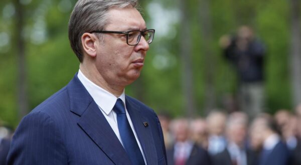 27.04.2025., Kozarska Dubica, Bosna i Hercegovina - U memorijalnom kompleksu Donja Gradina obiljezava se "Dan sjecanja na zrtve genocida nad Srbima, Jevrejima i Romima u Nezavisnoj Držzvi Hrvatskoj i 80 godina od proboja logorasa iz koncentracionog logora Jasenovac”. Photo: Dejan Rakita/PIXSELL
