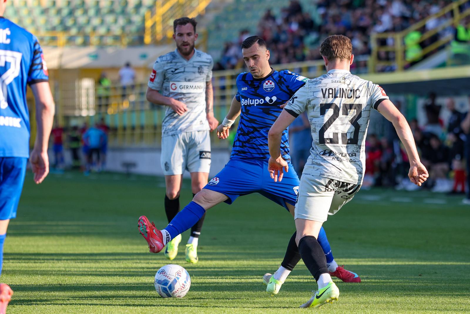 28.04.2025., stadion Aldo Drosina, Pula - SuperSport HNL, 32. kolo, NK Istra 1961 - NK Slaven Belupo. Ilija Nestorovski. Photo: Srecko Niketic/PIXSELL