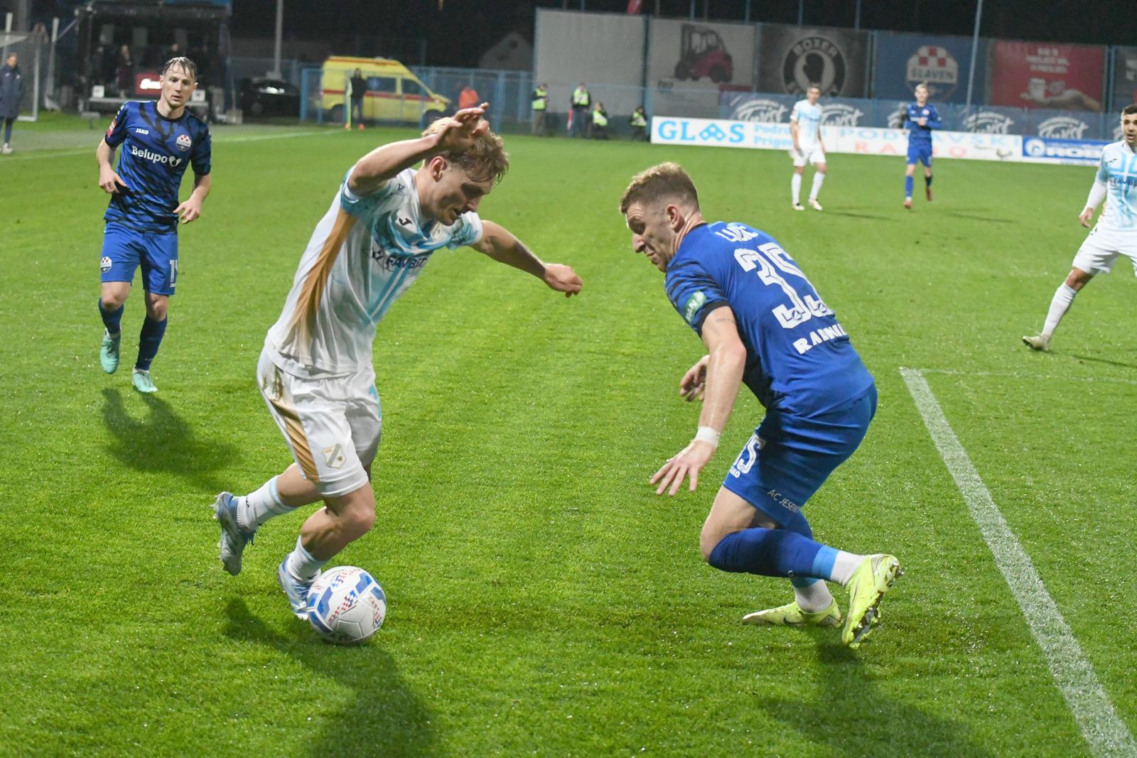 29.03.2025., Gradski stadion Ivan Kusek Apas, Koprivnica - SuperSport HNL, 27. kolo, NK Slaven Belupo - HNK Rijeka.  Photo: Damir Spehar/PIXSELL
