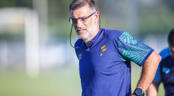 30.07.2024., Zagreb - Prijateljska utakmica izmedju NK Lokomotiva i Al-Fateh. trener Al-Fateha Slaven Bilic Photo: Slavko Midzor/PIXSELL