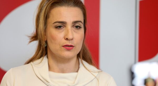 31.03.2023., Pula - 
Konferencija za medije SDP-a Istre s temom "Nova afera IDS-a" na kojoj su govorili Vili Bassanese, Danijel Feric i Maria Blazina. Photo: Srecko Niketic/PIXSELL