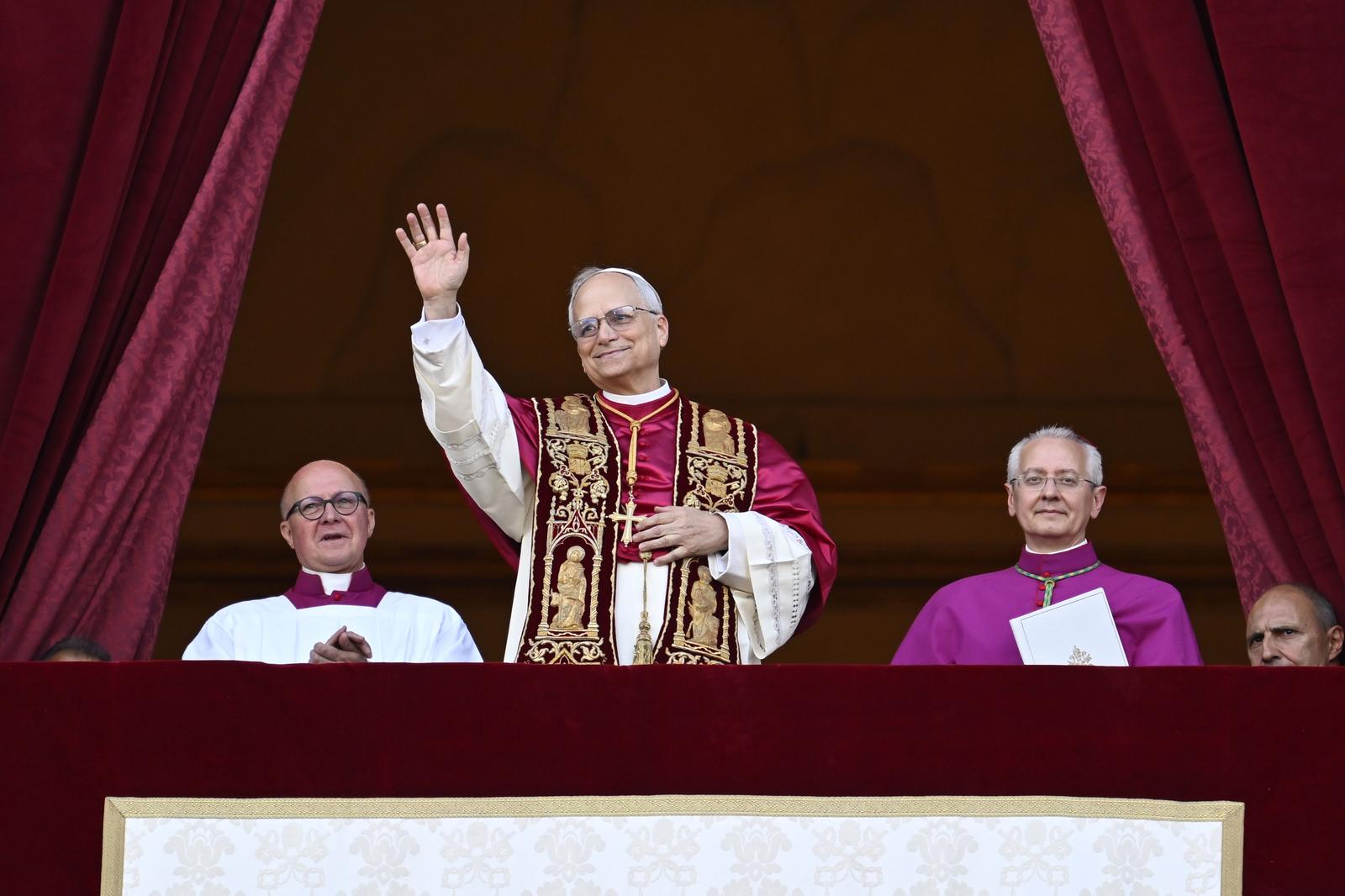 Italy, Rome,2025-05- 08-05-2025  Election of Roman Pontiff Leo XIV Photograph VATICAN MEDIA  / Catholic Press Photo RESTRICTED TO EDITORIAL USE - NO MARKETING - NO ADVERTISING CAMPAIGNS Photo: ©Vatican Media/CPP / ipa-agency.net/IPA