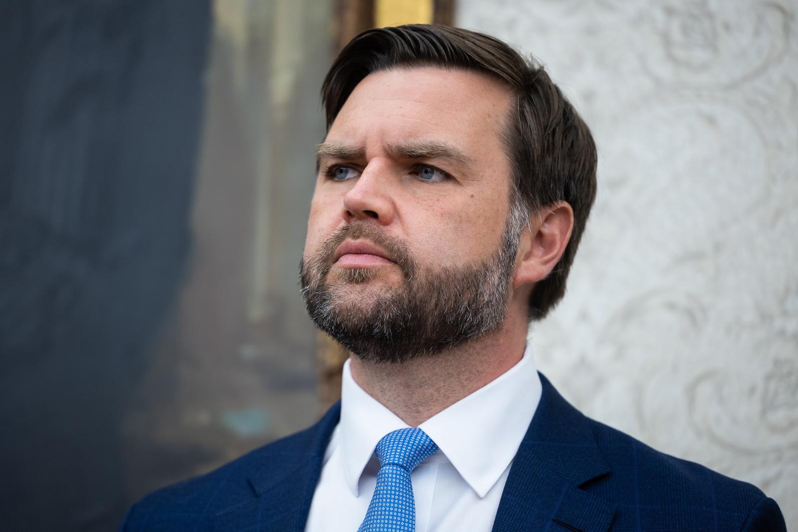 United States Vice President JD Vance in the Oval Office of the White House in Washington, DC, US, as United States Special Envoy to the Middle East Steven Witkoff takes the oath-of-office on Tuesday, May 6, 2025.
Credit: Francis Chung / Pool via CNP/AdMedia Photo: CNP/AdMedia/NEWSCOM