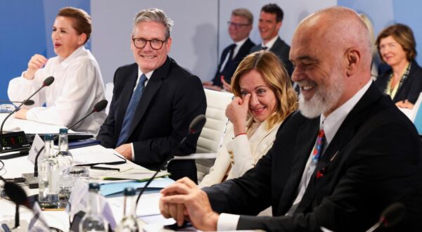 Giorgia Meloni i Edi Rama