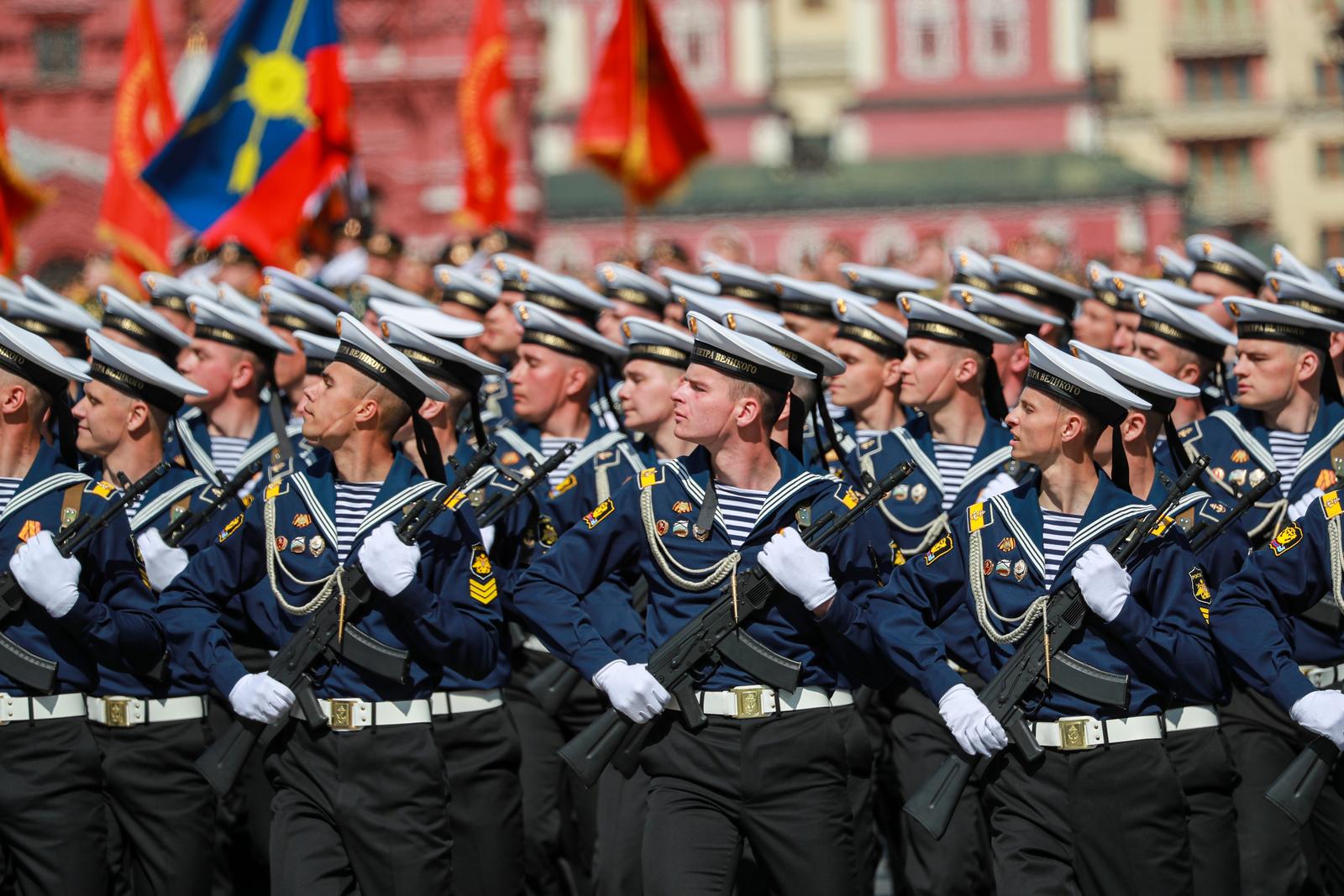 (230509) -- MOSCOW, May 9, 2023 (Xinhua) -- A military parade is held to mark the 78th anniversary of the Soviet victory in the Great Patriotic War, Russia's term for World War II, on Red Square in Moscow, Russia, May 9, 2023. (Xinhua/Cao Yang) Photo: Cao Yang/XINHUA