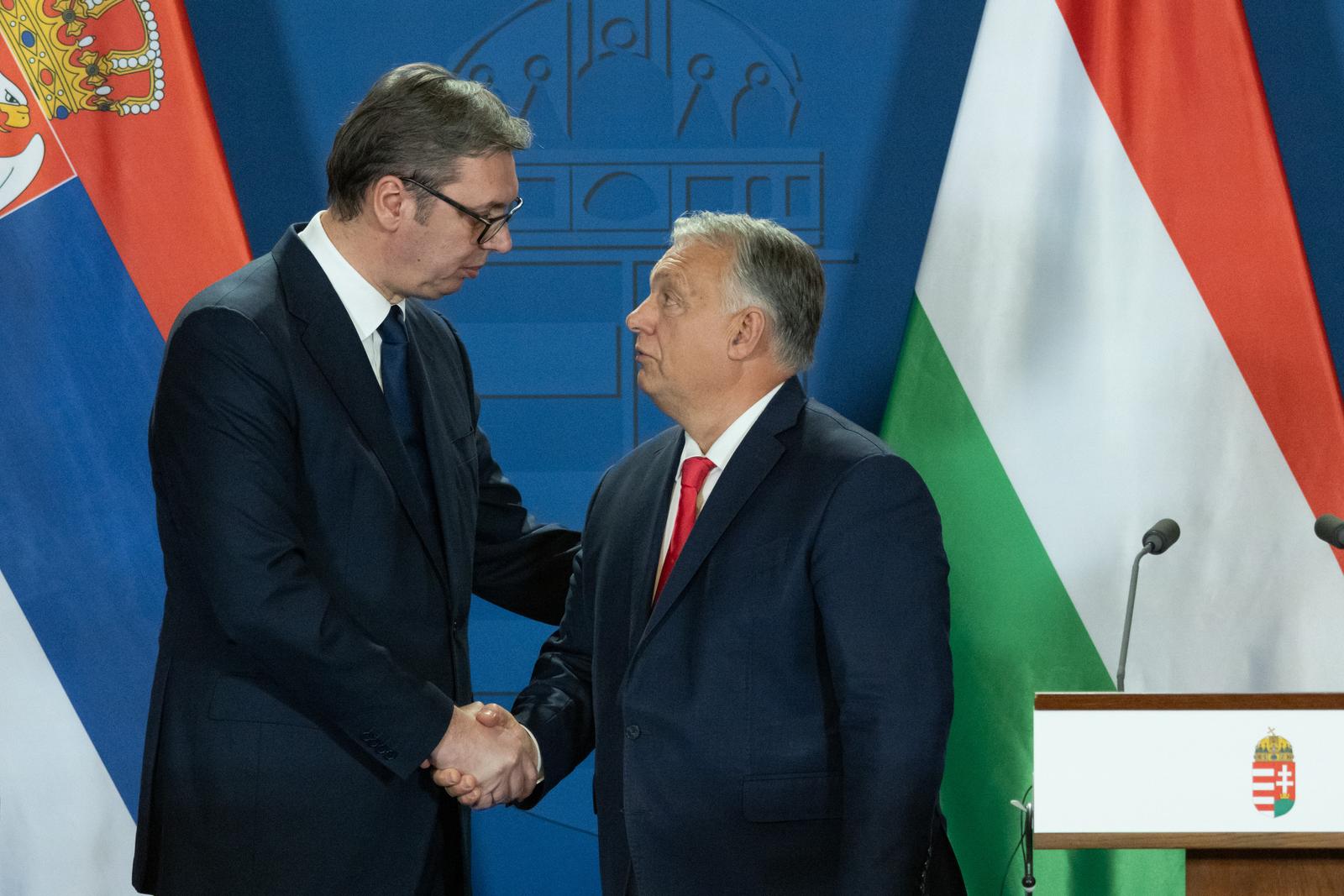 Aleksandar Vučić i Viktor Orban