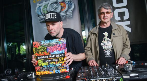 14.05.2025., Zagreb - Phat Phillie i Slavin Balen, hip hop DJi. 

Photo Sasa ZinajaNFoto