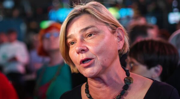 18.05.2025., Zagreb - Docek izbornih rezultata u izbornom stozeru stranke Mozemo! i SDP-a u Tvornici kulture. Photo: Goran Stanzl/PIXSELL