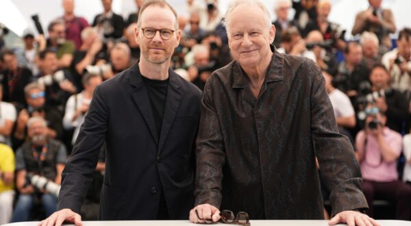 Director Joachim Trier, left, and Stellan Skarsgard pose for photographers at the photo call for the film 'Sentimental Value' at the 78th international film festival, Cannes, southern France, Thursday, May 22, 2025. (Photo by Scott A Garfitt/Invision/AP) France Cannes 2025 Sentimental Value Photo CallEDADDImage ID: 25142396957523Download CompDirector Joachim Trier, left, and Stellan Skarsgard pose for photographers at the photo call for the film 'Sentimental Value' at the 78th international film festival, Cannes, southern France, Thursday, May 22, 2025. (Photo by Scott A Garfitt/Invision/AP) France Cannes 2025 Sentimental Value Photo Call