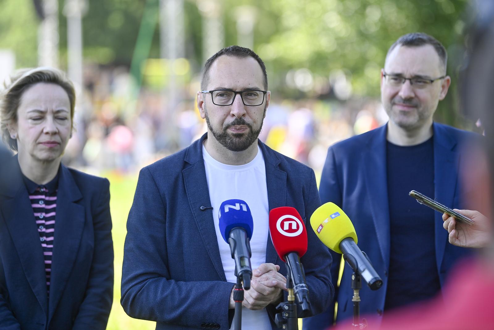 10.05.2025., Zagreb - Tomislav Tomasevic sudjelovao je u zavrsnom dogadjanju manifestacije 26. dani djecjih vrtica grada Zagreba posvecenoj temi psiholoshe otpornosti i mentalnog zdravlja. Photo: Igor Soban/PIXSELL