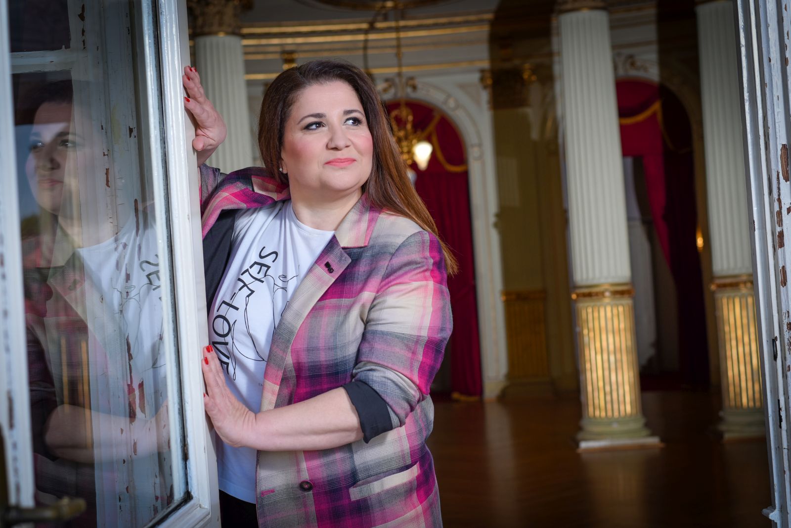 30.04.2025., Zagreb - Valentina Fijacko Kobic, operna pjevacica. 

Photo Sasa ZinajaNFoto