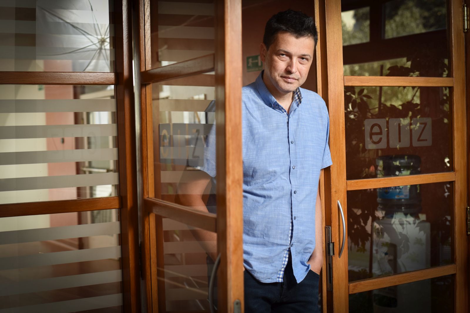 23.08.2024., Zagreb - Zoran Aralica, predstojnik Odjela za inovacije, poslovnu ekonomiju i ekonomske sektore Ekonomskog instituta u Zagrebu. 

Photo Sasa ZinajaNFoto