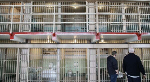 Tourists visit the cellhouse of the former Alcatraz prison. Alcatraz Island is an island located in San Francisco Bay, California, USA, that served as a high-security federal prison between 1934 and 1963. It has since been converted into a historic site managed by the United States National Park Service. (Photo by Apolline Guillerot-Malick / SOPA Images/Sipa USA) Photo: SOPA Images/SIPA USA