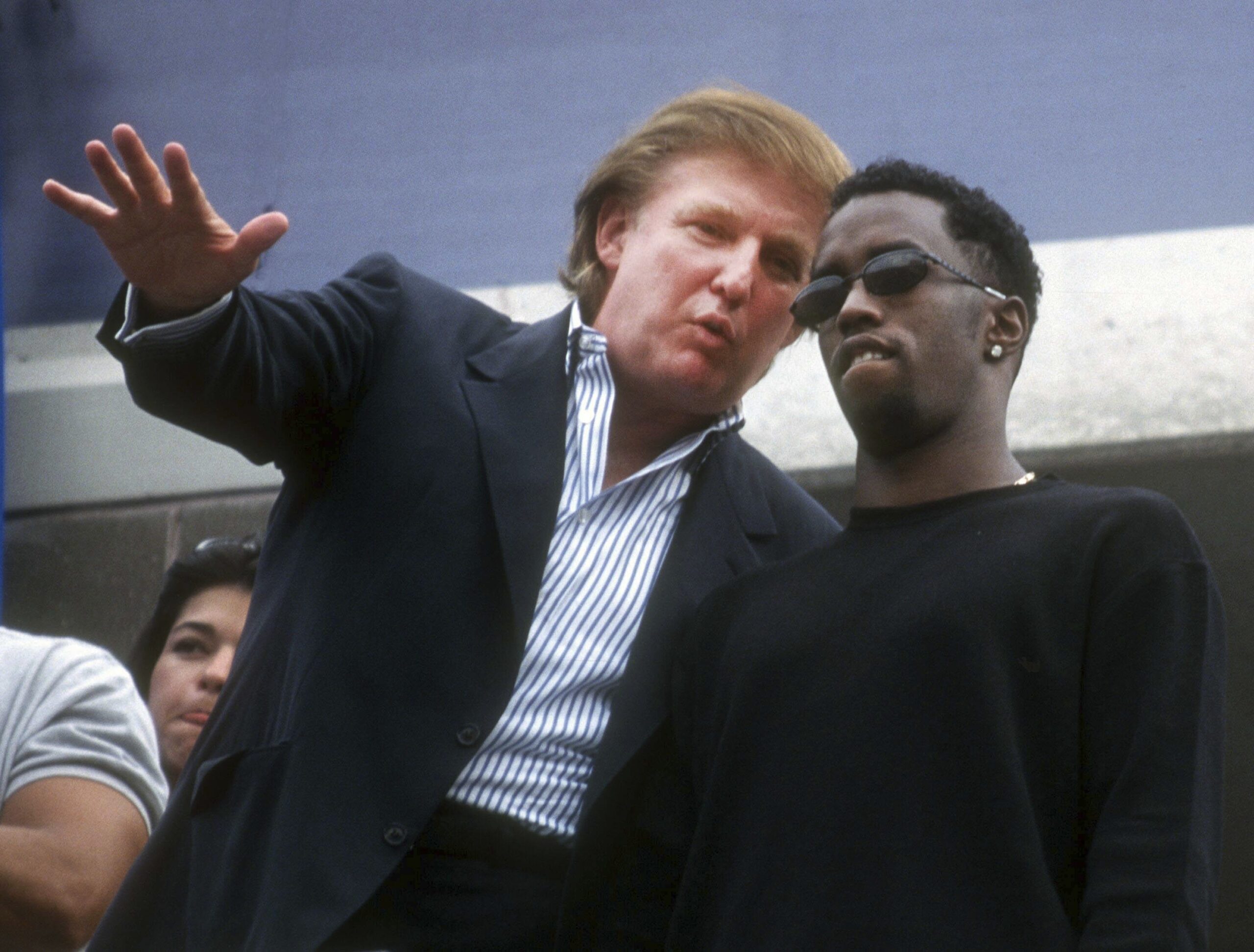 Donald Trump and Sean Combs 1997 Photo By John Barrett/PHOTOlink/MediaPunch /IPX