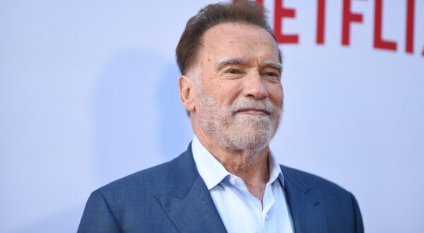 Arnold Schwarzenegger arrives at the season two premiere of "Fubar" on Wednesday, June 11, 2025, in Los Angeles. (Photo by Richard Shotwell/Invision/AP) LA Premiere of "Fubar" Season Two