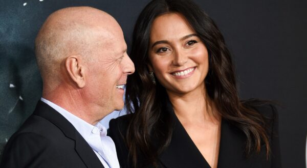 FILE - Actor Bruce Willis, left, and his wife Emma Heming Willis attend the premiere of "Glass" in New York on Jan. 15, 2019. Heming Willis is working on a guide to care giving that draws upon her experiences tending to her husband who has been diagnosed with frontotemporal dementia. The book, currently untitled, is scheduled for 2025. (Photo by Evan Agostini/Invision/AP, File) Books Emma Heming Willis