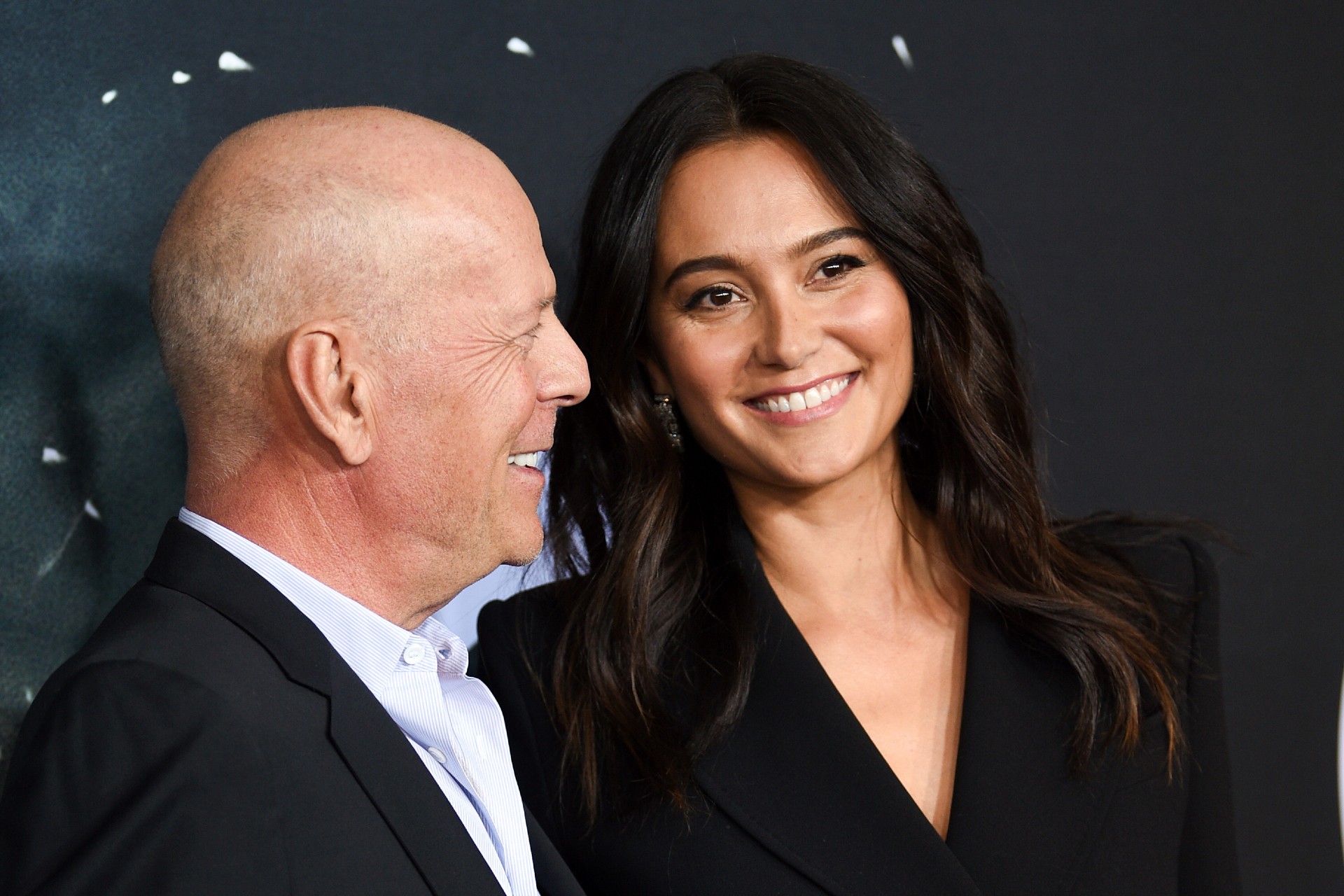FILE - Actor Bruce Willis, left, and his wife Emma Heming Willis attend the premiere of "Glass" in New York on Jan. 15, 2019. Heming Willis is working on a guide to care giving that draws upon her experiences tending to her husband who has been diagnosed with frontotemporal dementia. The book, currently untitled, is scheduled for 2025. (Photo by Evan Agostini/Invision/AP, File) Books Emma Heming Willis