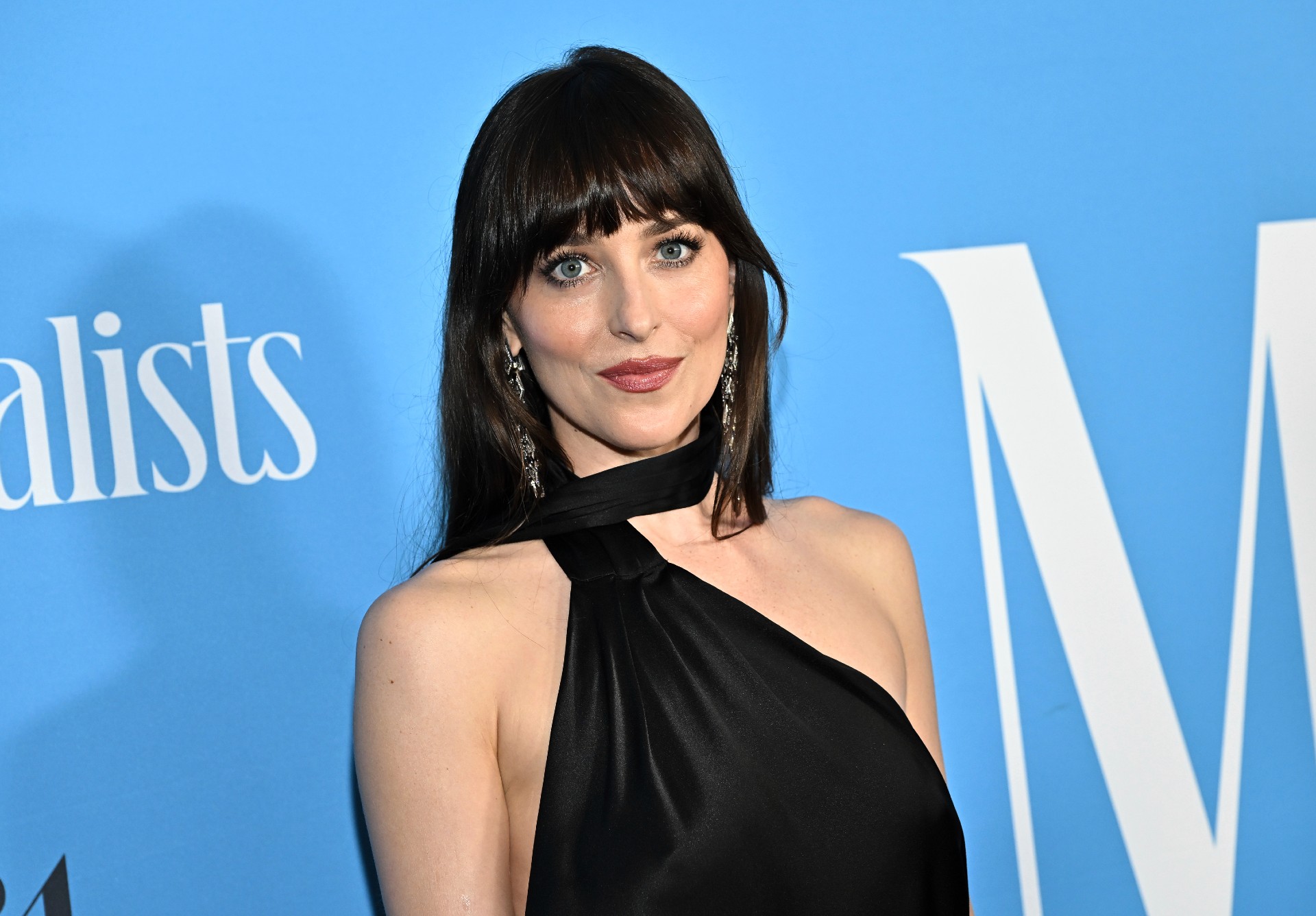 Dakota Johnson attends the premiere of "Materialists" at the DGA New York Theater on Saturday, June 7, 2025, in New York. (Photo by Evan Agostini/Invision/AP) NY Premiere of "Materialists"