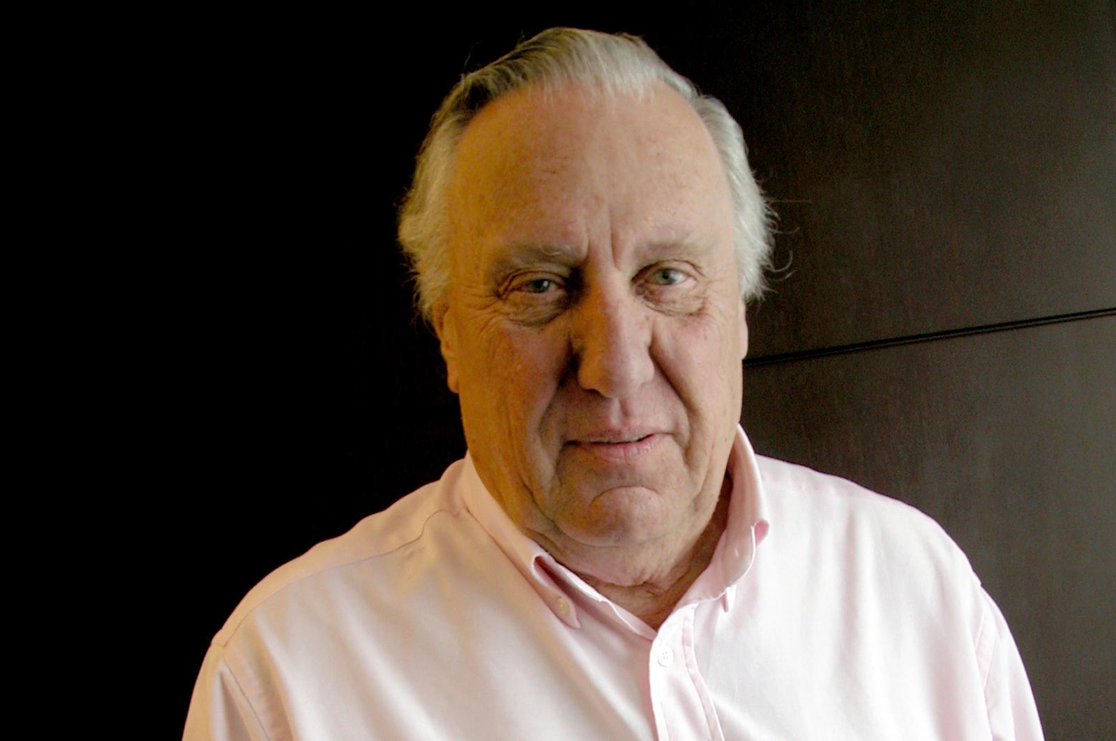FILED - 30 October 2010, Great Britain, London: Frederick Forsyth. photographed in London. The British writer Frederick Forsyth is dead. The author of thrillers such as "The Jackal" and "The Odessa File" died at the age of 86, his agency announced according to the British news agency PA. Photo: Britta Gürke/dpa Photo: Britta Gürke/DPA