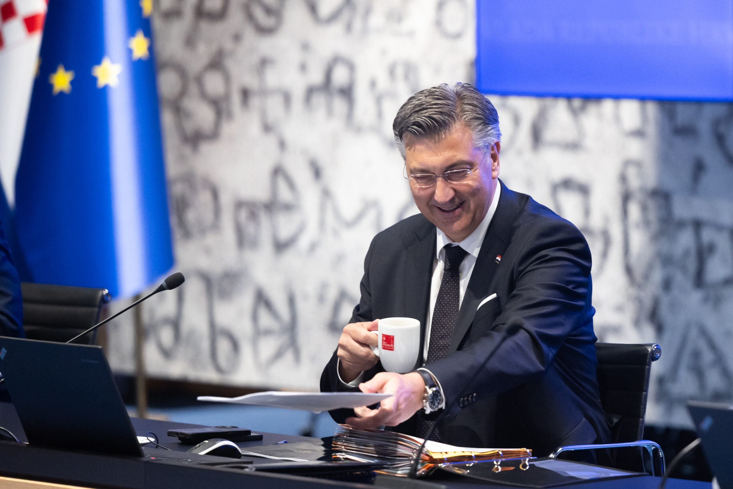 Zagreb, 05.06.2025. - Održana je sjednica Vlade Republike Hrvatske.
Na fotografiji Andrej Plenković. 
foto HINA/ Edvard ŠUŠAK /es