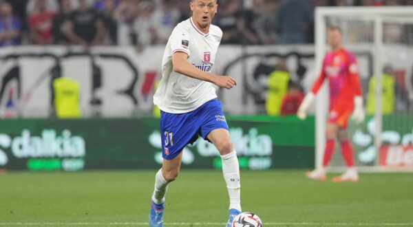 Nemanja MATIC of Olympique Lyonnais during the Ligue 1 MCDonald's match between Lyon and Angers on May 17, 2025 at Groupama Stadium in Lyon, France. (Photo by Dave Winter/Icon Sport) Photo: Dave Winter/ICON SPORT