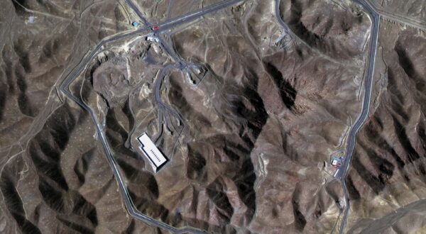 epa12190793 A handout satellite image made available by Maxar Technologies shows an overview of the Fordo underground uranium enrichment facility before the US airstrikes, in Iran, 20 June 2025 (issued 22 June 2025). The US forces struck three of Iran's key nuclear sites: Natanz, Isfahan and Fordo (Fordow), US President Trump announced on 21 June.  EPA/MAXAR TECHNOLOGIES HANDOUT MANDATORY CREDIT: SATELLITE IMAGE 2025 MAXAR TECHNOLOGIES -- THE WATERMARK MAY NOT BE REMOVED/CROPPEDHANDOUT EDITORIAL USE ONLY/NO SALES
