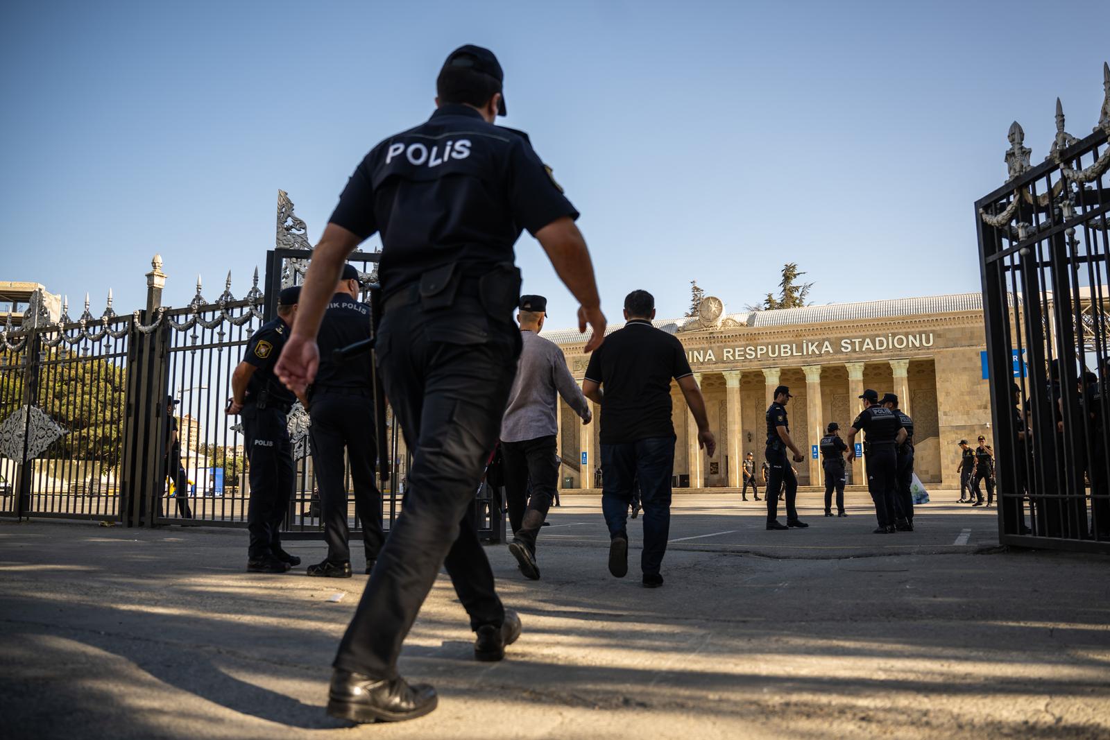 Azerbajdžanska policija