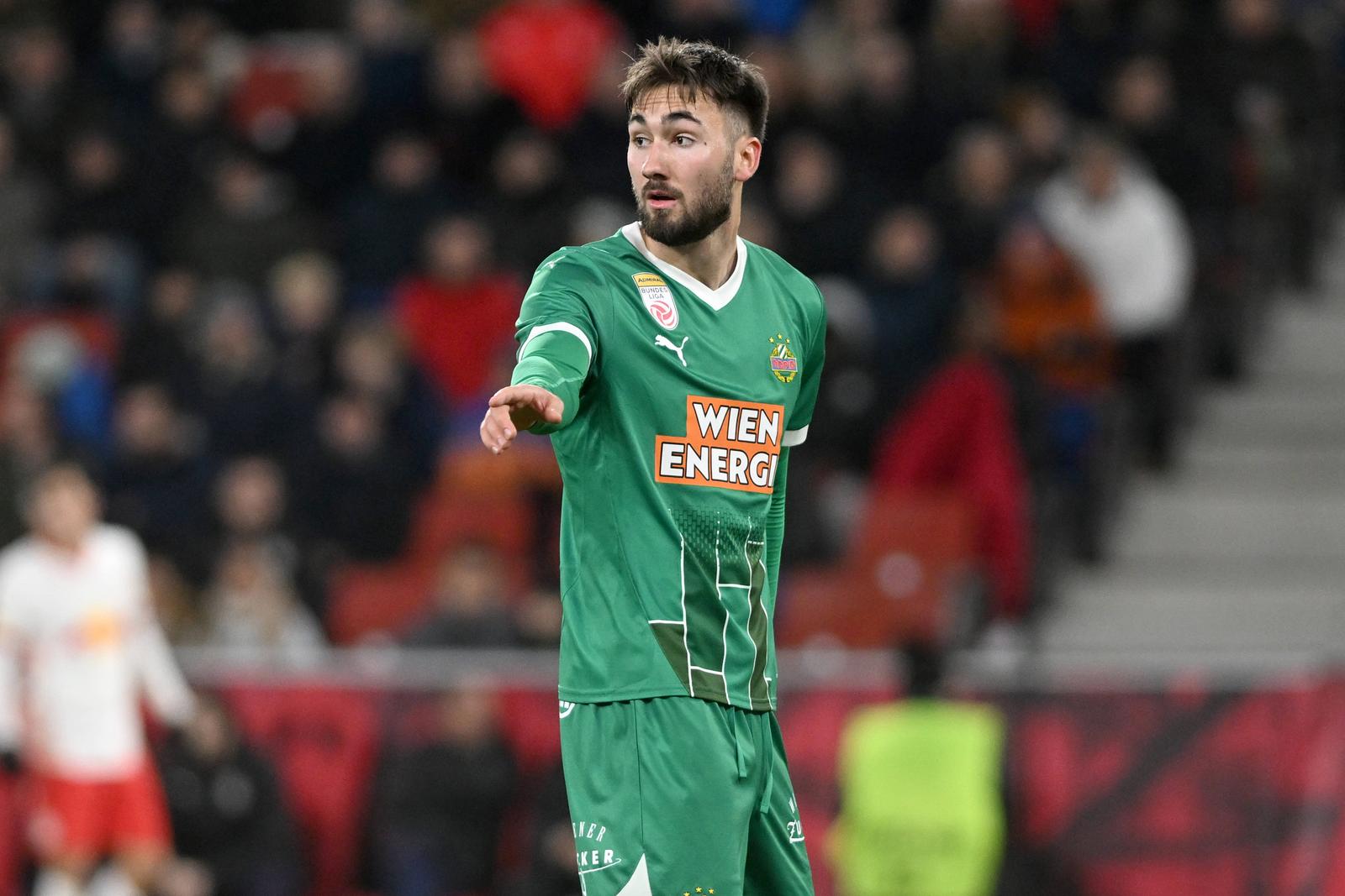 DION DRENA BELJO, Admiral Bundesliga, 2024-25, Red Bull Salisburgo- Rapid Wien 2-2, Azione, Action, Single shot ADMIRAL BUNDESLIGA 2024-25 RED BULL SALZBURG SALISBURGO-RAPID WI Photo: IMAGO/STUDIO FOTOGRAFICO BUZZI SRL/IMAGOSPORT