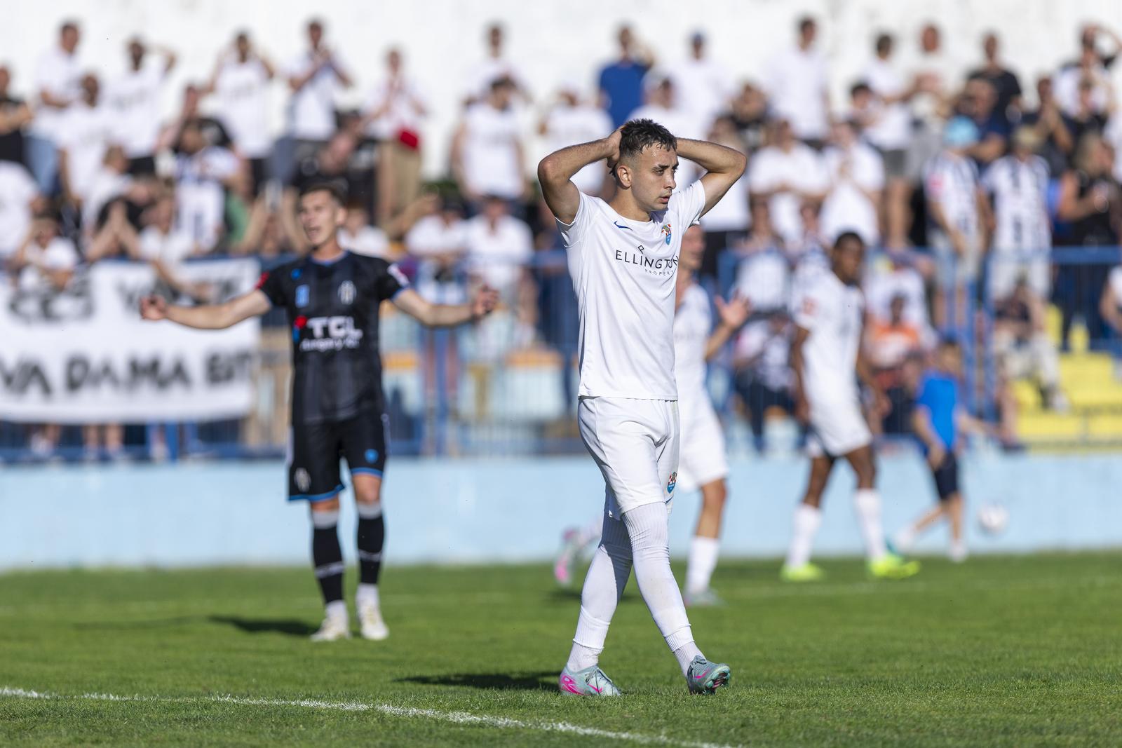 01.06.2025., stadion Borovo naselje, Vukovar - SuperSport Prva Nogometna liga, 33. kolo, HNK Vukovar 1991 - NK Opatija. Dario Serra Photo: Borna Jaksic/PIXSELL