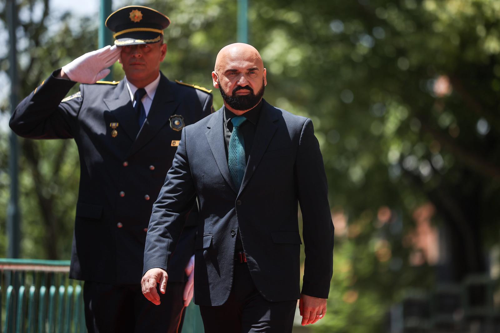 01.07.2024., Sarajevo, Bosna i Hercegovina - Svecana ceremonija obiljezavanja 1. jula, Dana policije u Federaciji BiH. Photo: Armin Durgut/PIXSELL