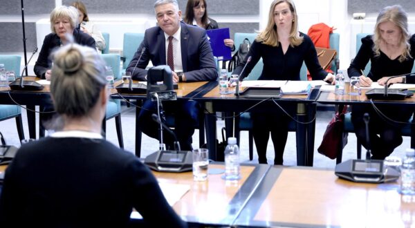 03.04.2025., Zagreb - U Saboru je odrzana 2. sjednica Nacionalnog vijeca za pracenje provedbe Strategije suzbijanja korupcije na kojoj su razmatrana izvjesca 
o izvrsenju mjera Akcijskog plana za razdoblje od 2022. do 2024. godine. Photo: Patrik Macek/PIXSELL