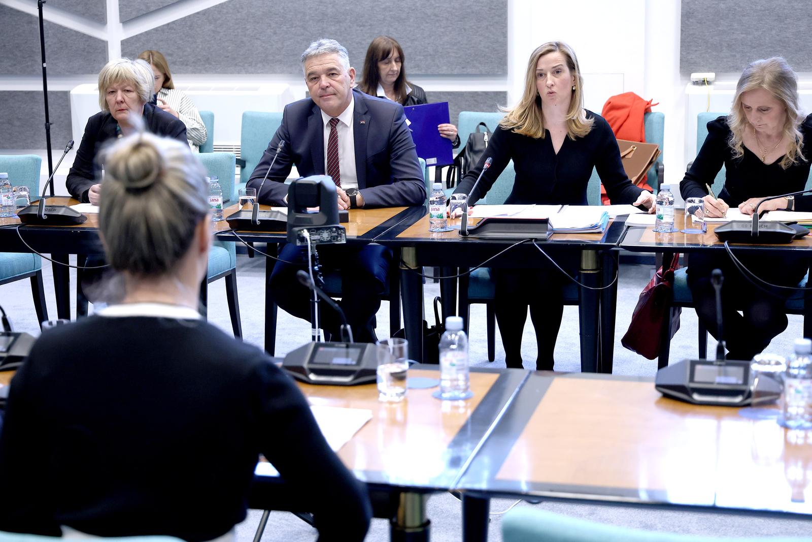 03.04.2025., Zagreb - U Saboru je odrzana 2. sjednica Nacionalnog vijeca za pracenje provedbe Strategije suzbijanja korupcije na kojoj su razmatrana izvjesca 
o izvrsenju mjera Akcijskog plana za razdoblje od 2022. do 2024. godine. Photo: Patrik Macek/PIXSELL