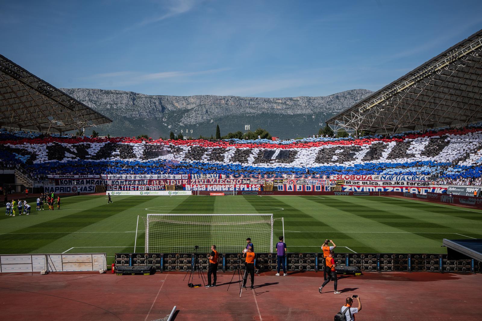 03.05.2025., Split, stadion Poljud - SuperSport Prva HNL, 33. kolo, HNK Hajduk - GNK Dinamo. Photo: Zvonimir Barisin/PIXSELL