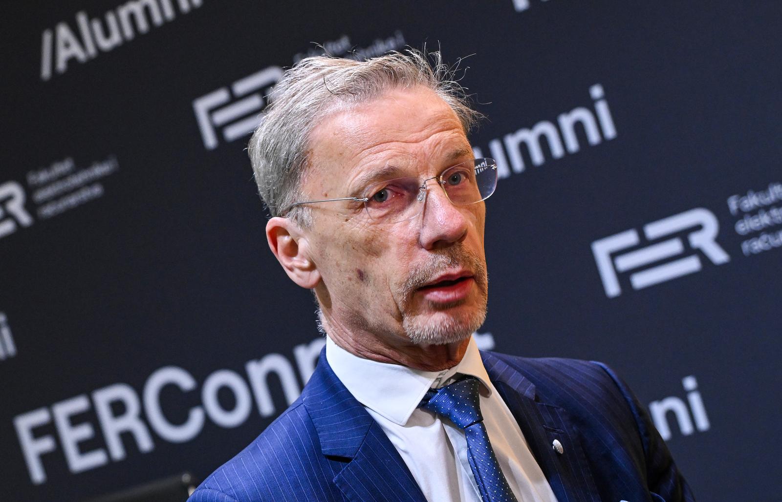 08.04.2025., Zagreb - Cetvrto izdanje FERConnecta, organiziranog u suradnji alumna zagrebackog Fakulteta elektrotehnike i racunarstva (FER) i Ekonomskog fakulteta Sveucilišta u Zagrebu. Boris Vujcic Photo: Josip Regovic/PIXSELL