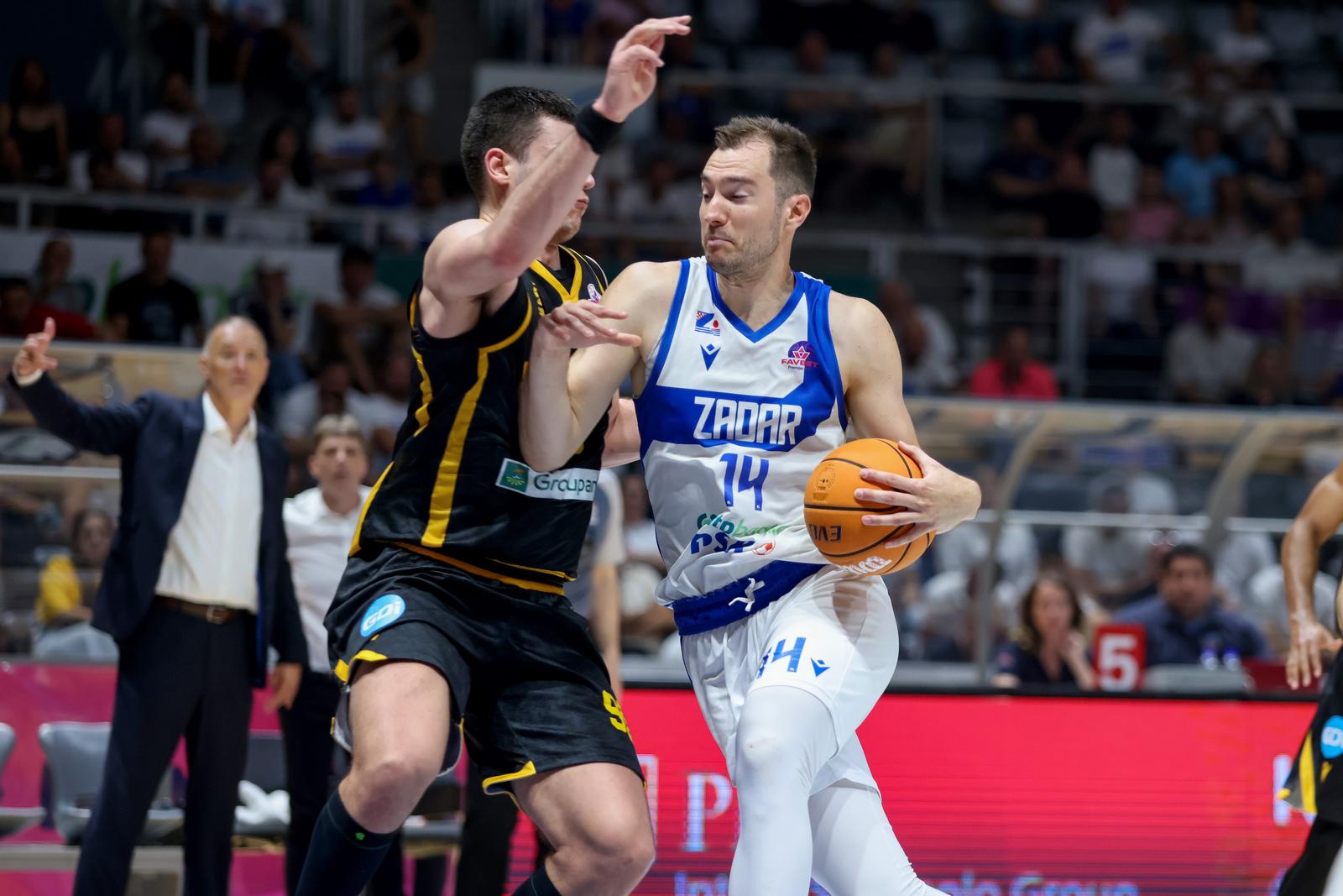 08.06.2025., Zadar - Druga utakmica finala doigravanja FavBet Premijer lige izmedju Zadra i Splita Photo: Sime Zelic/PIXSELL