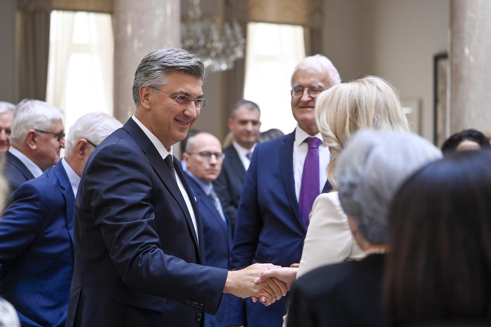 10.06.2025., Zagreb - Obiljezavanje dana Hrvatske diplomacije u Ministarstvu vanjskih poslova. Photo: Igor Soban/PIXSELL