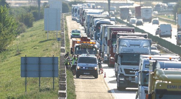 11.09.2024., Zagreb - Prometna nesreca na Zagrebaskoj obilaznici, vise vozila iz smjera Lucko prema Buzinu. Photo: Luka stanzl/PIXSELL