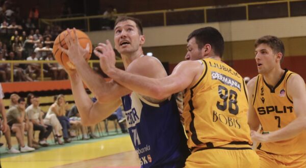 14.06.2025.,Split - Split i Zadar sastali se na Gripa u cetvrtoj utakmici finala FAVBET Premijer lige. Photo: Ivo Cagalj/PIXSELL