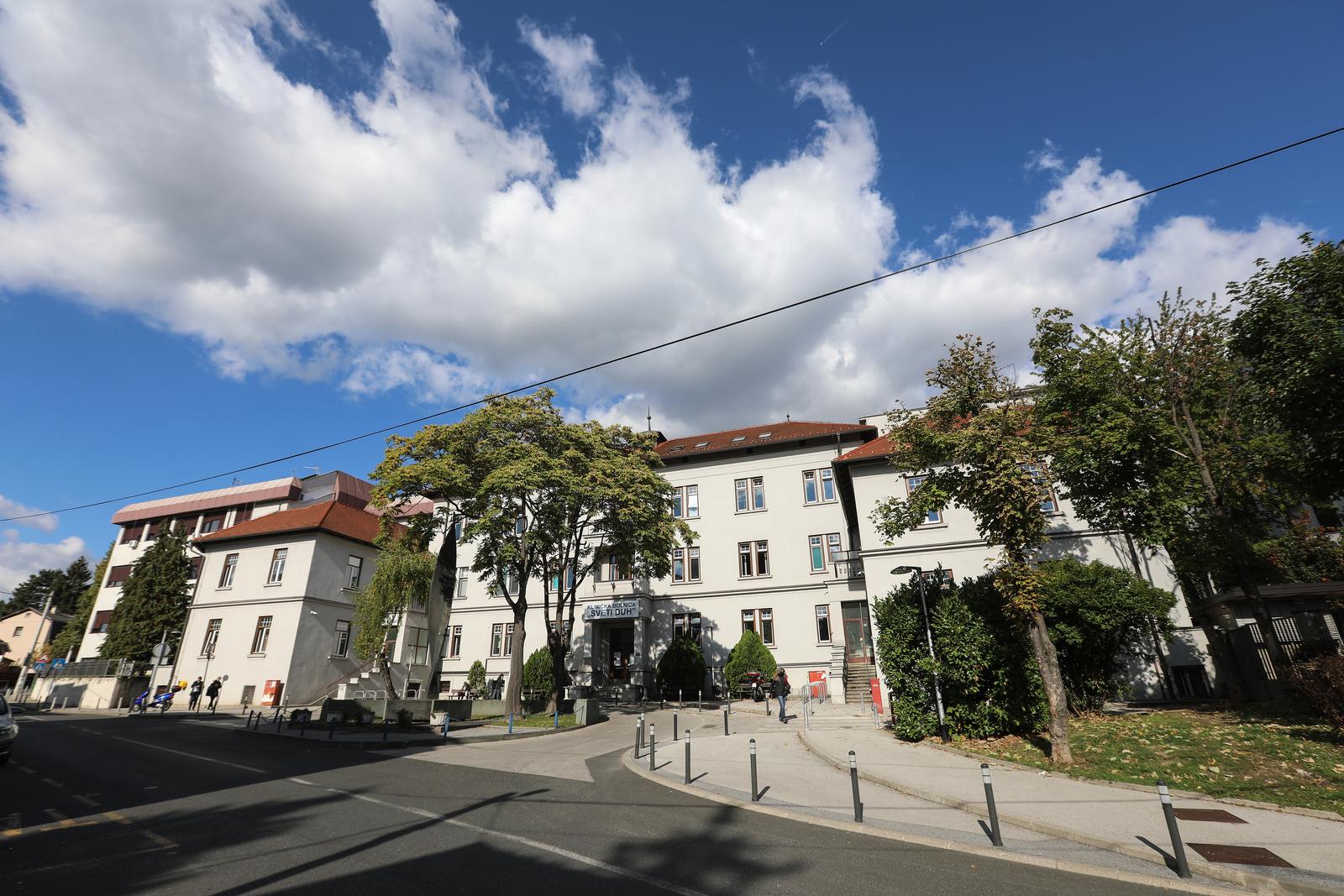 14.10.2021., Zagreb - Klinicka bolnica Sveti Duh. Photo: Robert Anic/PIXSELL