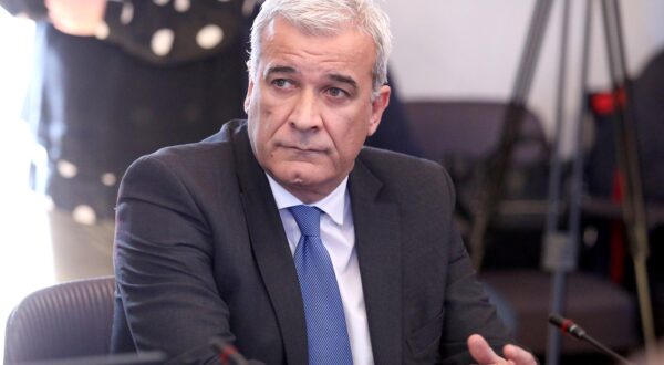 15.02.2018., Zagreb- U Saboru je odrzana 25. tematska sjednica Odbora za gospodarstvo na kojoj su potpredsjednica Vlade Martina Dalic i povjernenik za Agrokor Ante Ramljak podnijeli izvjesce o poslovanju Agrokora.rPhoto: Patrik Macek/PIXSELL