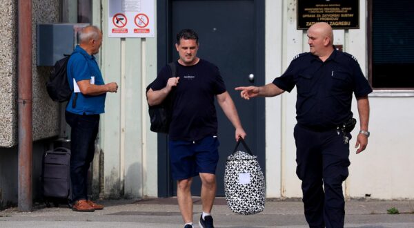 16.06.2025., Zagreb - Kosta Kostanjevic, Ravnatelj Ustanove za upravljanje sportskim objektima, koj ije uhicen nakon izbijanja afere Hipodrom, pusten je iz zatvora u Remetincu nakon sto je podnio neopozivu ostavku Upravnom vijecu Ustanove za upravljanje sportskim objektima. Photo: Marko Prpic/PIXSELL