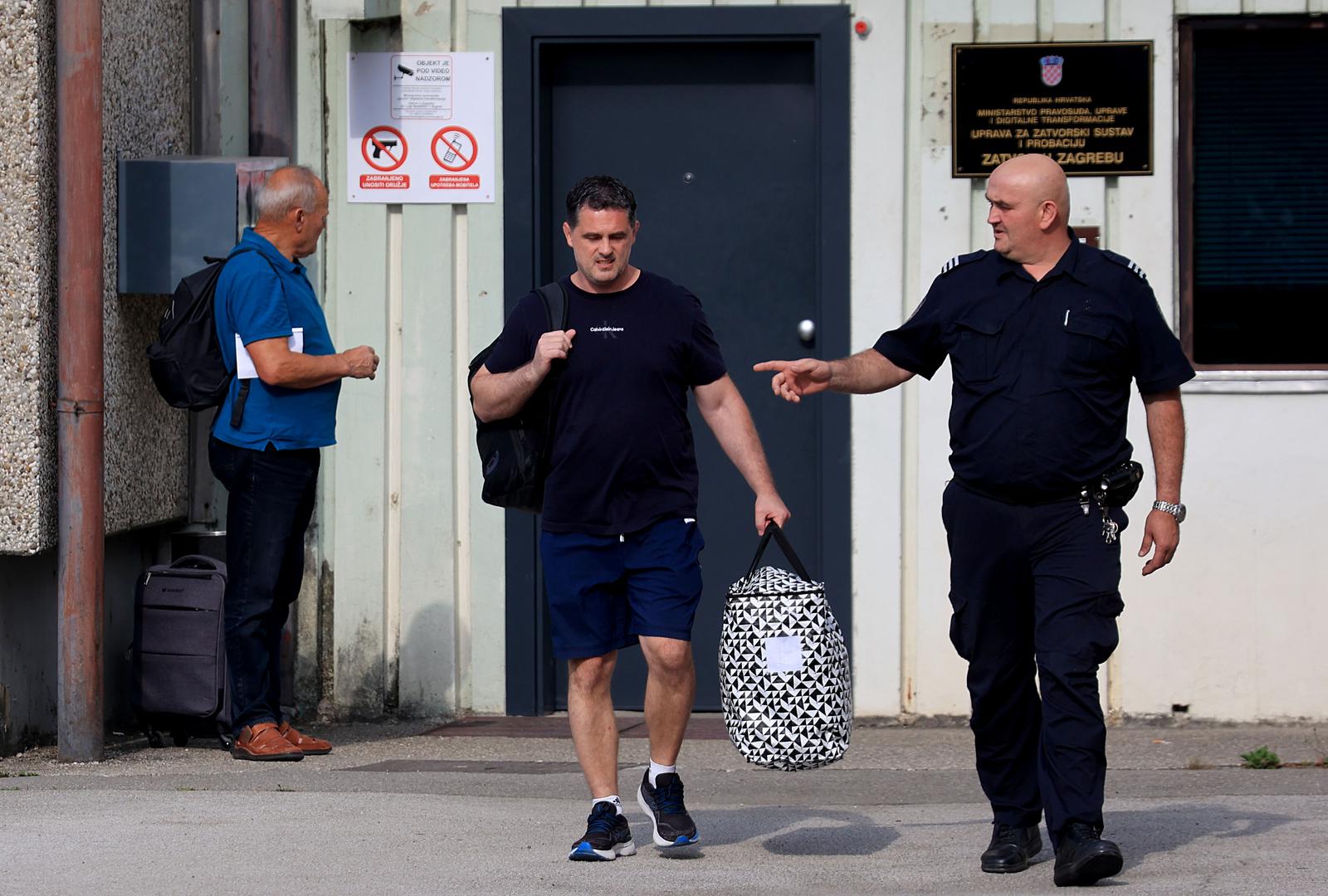 16.06.2025., Zagreb - Kosta Kostanjevic, Ravnatelj Ustanove za upravljanje sportskim objektima, koj ije uhicen nakon izbijanja afere Hipodrom, pusten je iz zatvora u Remetincu nakon sto je podnio neopozivu ostavku Upravnom vijecu Ustanove za upravljanje sportskim objektima. Photo: Marko Prpic/PIXSELL