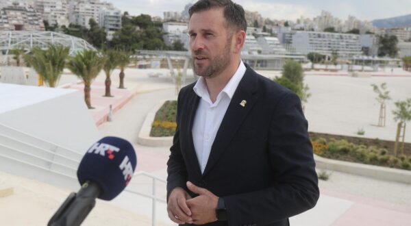 17.06.2025., Split - Na splitskom Znjanu gradonacelnik Tomislav Suta sa suradnicima predstavio program zbivanja  svecanog otvorenja Znjaskog platoa. Photo: Ivo Cagalj/PIXSELL
