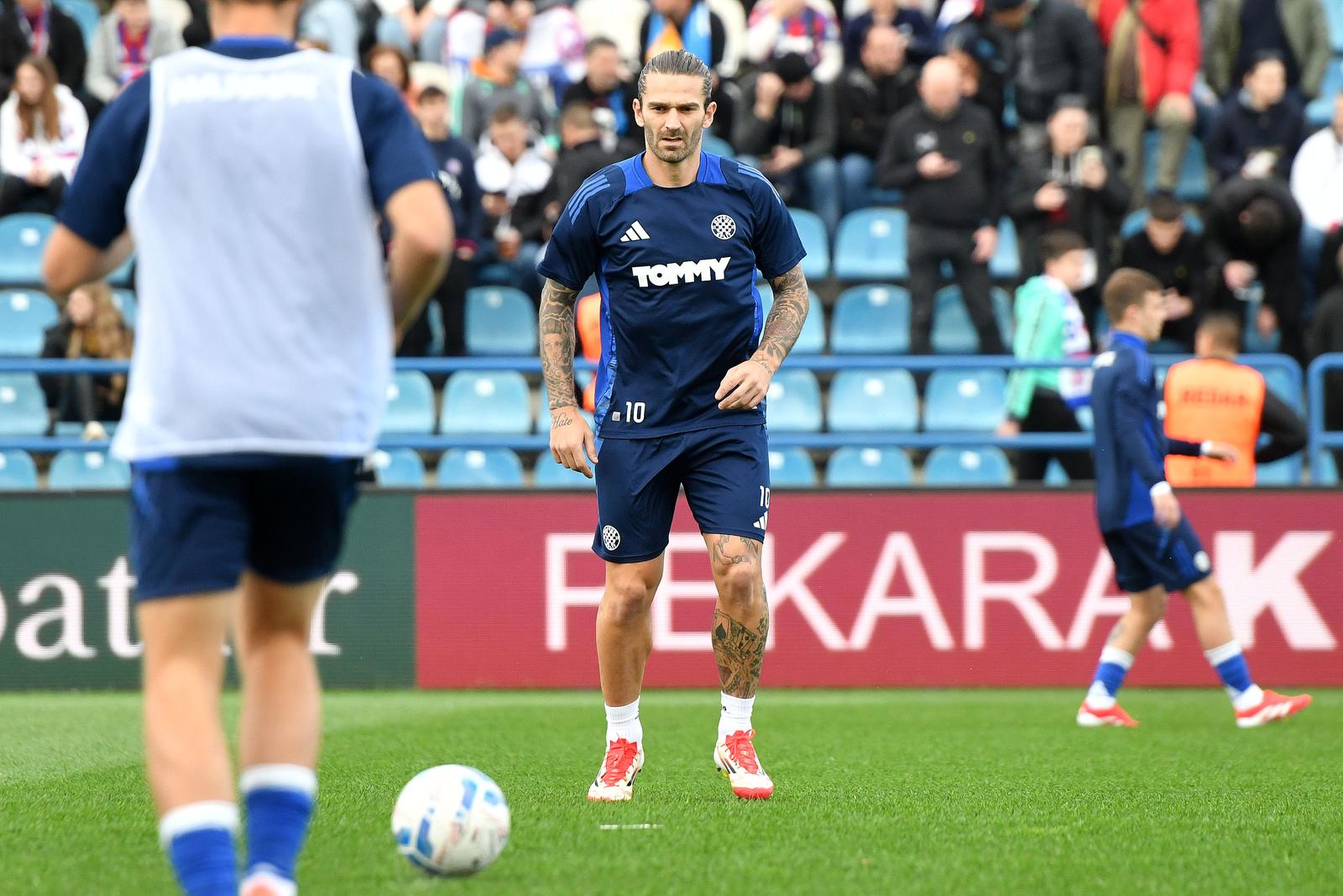 18.04.2025., Varazdin - SuperSport Prva HNL, 30. kolo, NK Varazdin -. HNK Hajduk. Marko Livaja Photo: Vjeran Zganec Rogulja/PIXSELL