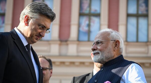 Andrej Plenković i Narendra Modi