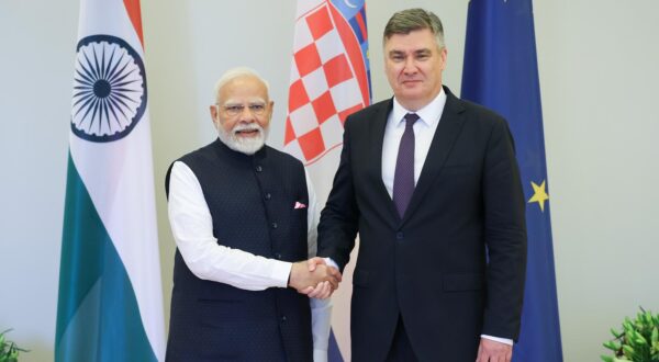 Narendra Modi i Zoran Milanović